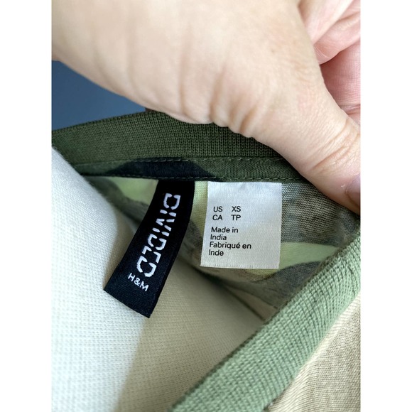 Neon camo crop top - Picture 4 of 5